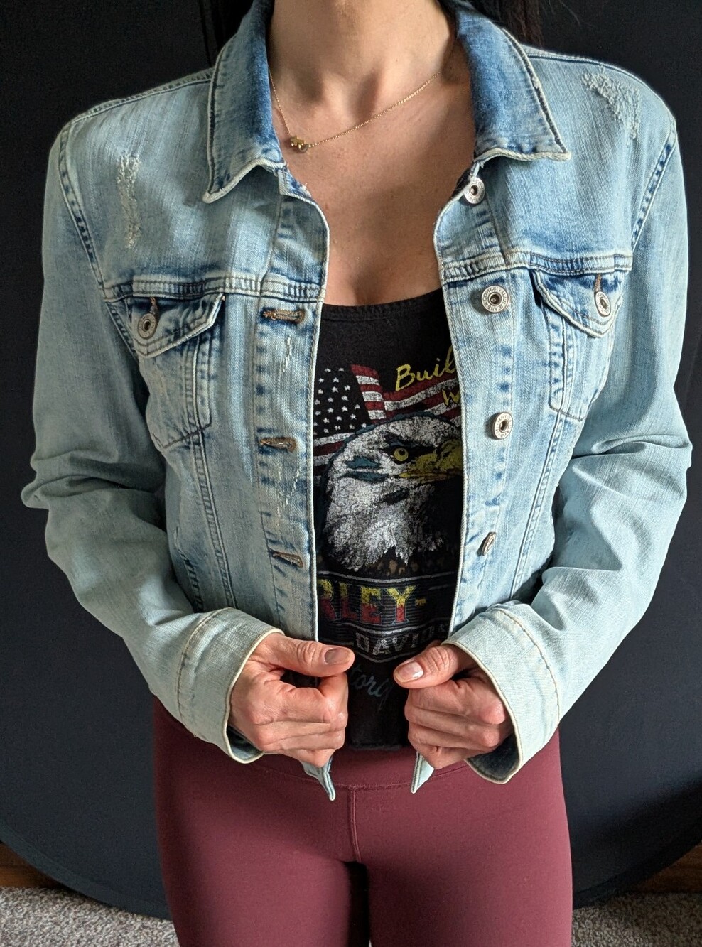 Mavi Light Blue Washed Denim Jacket - Women's Jean Jacket